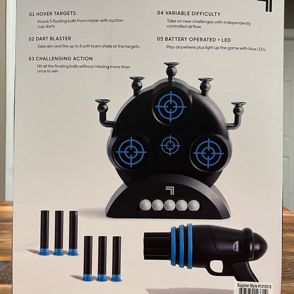 Hover Targets + Dart Blaster #843479123319. Ages 12 + - Picture 3 of 8